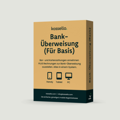 Zahlungsart Bank-Überweisung